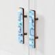 Handcrafted Acacia Wood Racing Track Handles Set